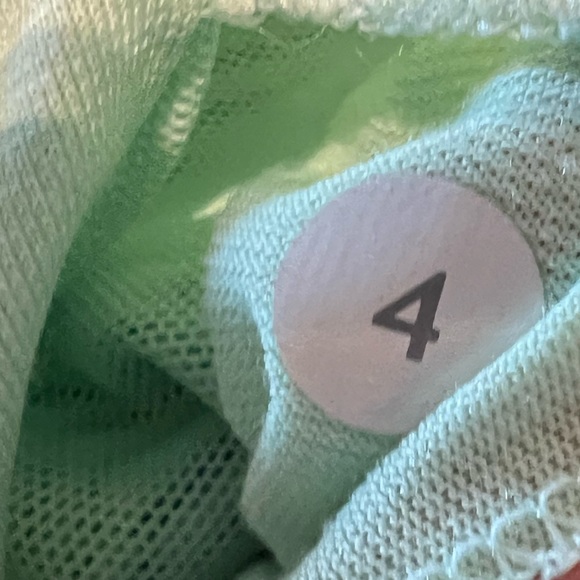 🩵 Lululemon Energy Bra - Mini Hyper Stripe Fresh Teal - Picture 7 of 7